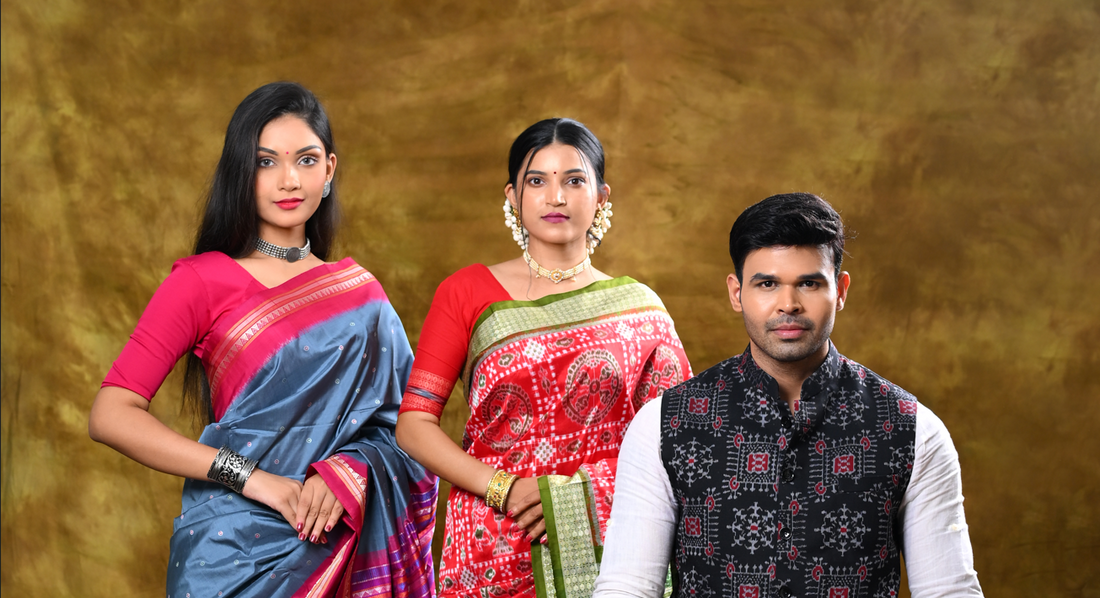 From Thread to Tradition: The Journey Behind Odisha’s Bandha Sarees at Arundhati Bandhakala