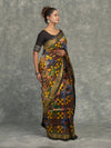 Multicoloured Utkala Laxmi Sonepur Tissue Silk Saree - Pallu and anchal detail